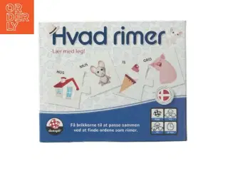 Hvad Rimer spil fra Danspil