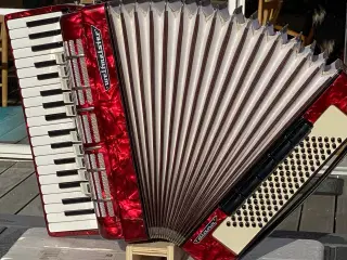 Flot og velspillende Weltmeister harmonika sælges 