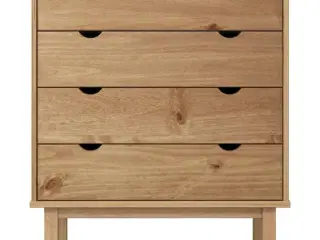 Kommode OTTA 76,5x39,5x90 cm massivt fyrretræ