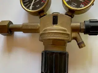 Reduktionsventil Argon/Co2 med manometer