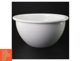 Hvid porcelæn skål (str. Ø 24 cm)