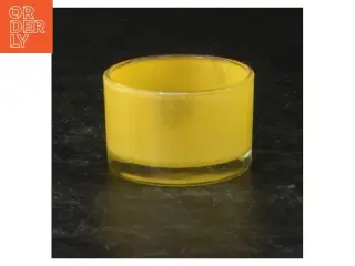 Farvede glas skåle (str. 5 cm. 4 styk)