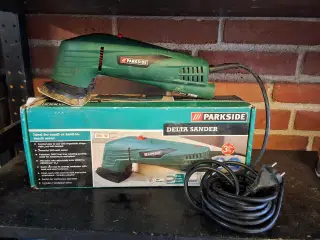 TREKANTSLIBER. PARKSIDE. DELTA SANDER