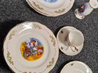 Christineholm porcelæn, gammeldags Jul 