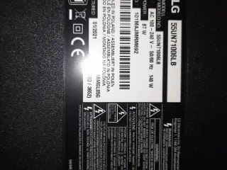 LG smat tv 55"
