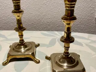 Christiansfelder messing lysestager