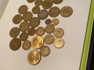  en 1/2 krone  og gamle 2 kr  m mere
