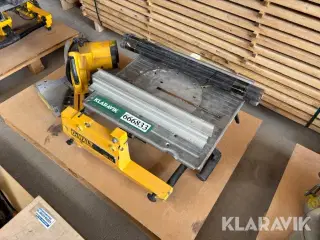 Bordrundsav + kapsav Dewalt DW742 + DW707