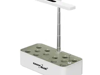 Smart indendørs dyrkningssystem – GreenBlue, 4 l, 12 planter, fuldspektrum LED