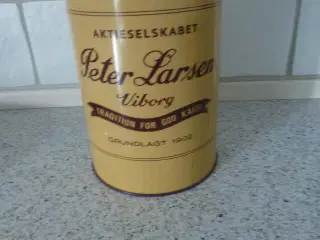 Kaffe dåse Peter Larsen Viborg