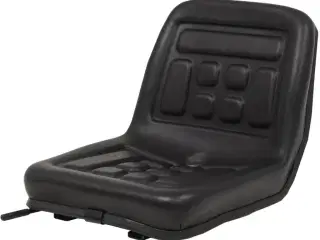 Universalt traktorsæde sort