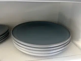 Tallerken sæt med 4styk af hver