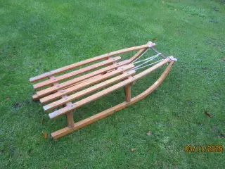1 stkl Retro Kælk/Slæde i Træ