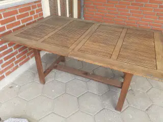 Teak havebord 