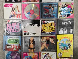 Forskellige titler på cd'er