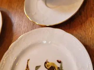 Kaffekopper med fuglemotiver