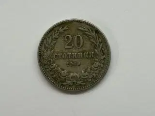20 Stotinki 1906 Bulgaria