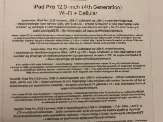 IPAD 12,9 512 gb