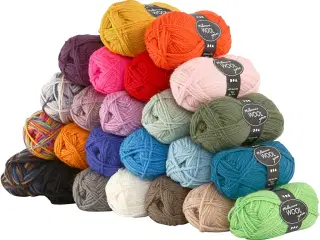 Melbourne Uldgarn 100% Uld, 24x50g, 92m pr. pakke