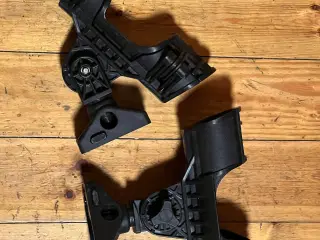 2 stk Scotty 400-BK Orca luksusstangholdere