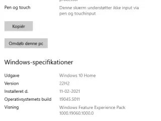 Stationære computer gaming og videoredigering.