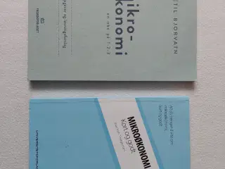 Mikroøkonomi, og opgaveløsninger