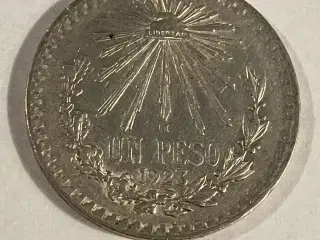 1 Peso Mexico 1923 - Silver