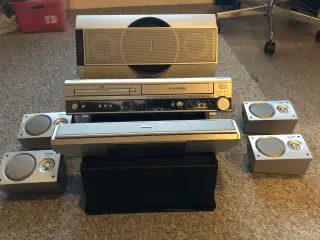 Philips surroundanlæg, brugt men i pæn stand