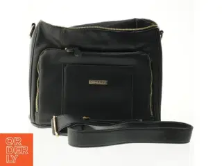 Sort skuldertaske fra Protealine (str. 38 x 35 cm)