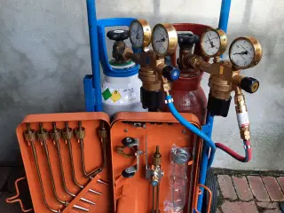 Ilt & Gas sæt / Skærebrændersæt .Messer Griesheim