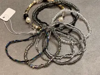 Perlearmbånd 10 stk armbånd med perler