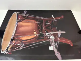Originalt foto-kunsttryk på plade (retro)