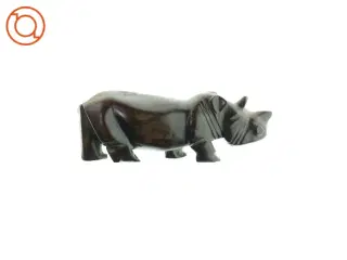 Dekorativ næsehorn dyrefigur fra Ukendt (str. LBH:27x9x10cm)