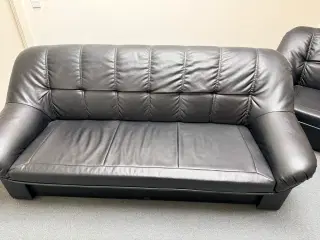 Lædersofa / Læderlook