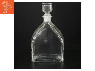 Glas karaffel med prop (str. 26x13,5 cm)