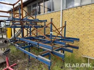 Arbejdsborde med ruller