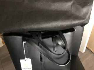 Taske i læder fra Santini, Firenze