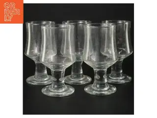 Sæt med 5 glas (str. 5 styk, 13,5 cm)