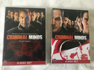 Criminal Minds Season 1&2 DVD TV-serier