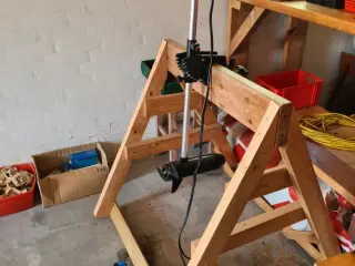 Bådmotor og batteri - Rhino elmotor VX34