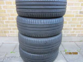 4 Stk. sommerdæk 205x55x16 Michelin, næsten som ny