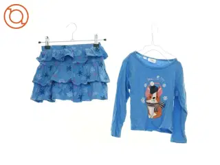 Sæt bluse & nederdel med hunde fra bpc (str. 110 cm)