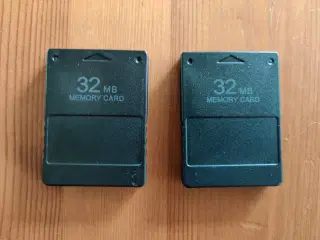 32MB memory card til PS2