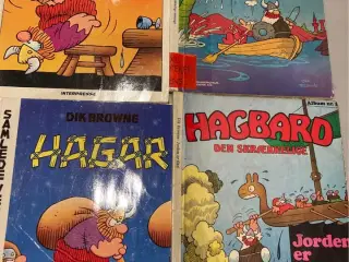  4 stk. Hagar tegneserie