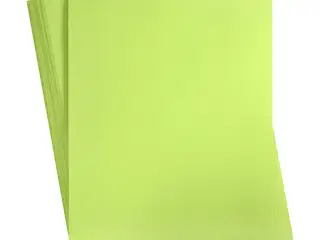 Karton, A2, ark 420x594 mm, 180 g, lys grøn, 100ark/ 1 pk.