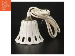 Hængelampe i keramisk design (str. Ø 10,5 cm)