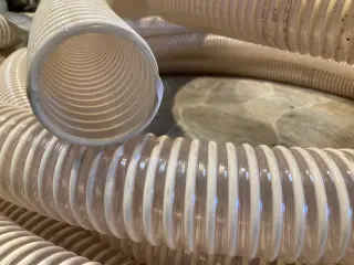 Klar kraftig PVC slange Ø51 mm til f. eks. spånsug