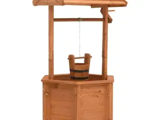 Plantekasse ønskebrønd 40x40x84 cm fyrretræ