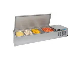 Køleopsat 7x 1/3 GN – 1600 x 395 x 280 mm