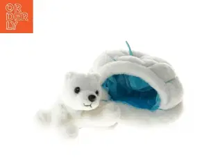 Bamse med iglo fra Wild Republic (str. Ø 17 cm)